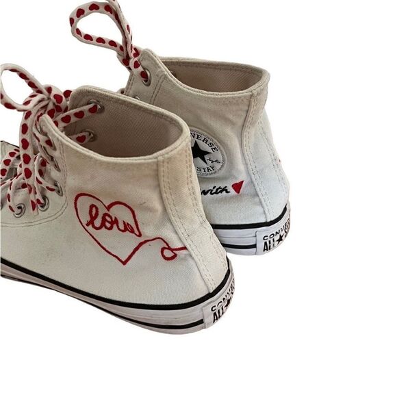 Converse Chuck Taylor All Star High GS 'Valentine's Day size women’s size 5 - Picture 3 of 7